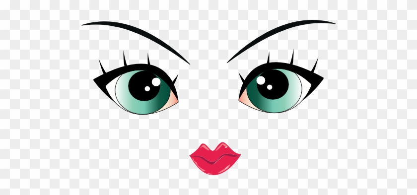 Girl Eyes Clipart Clipartxtras - Cartoon Girl Eyes Png #912715