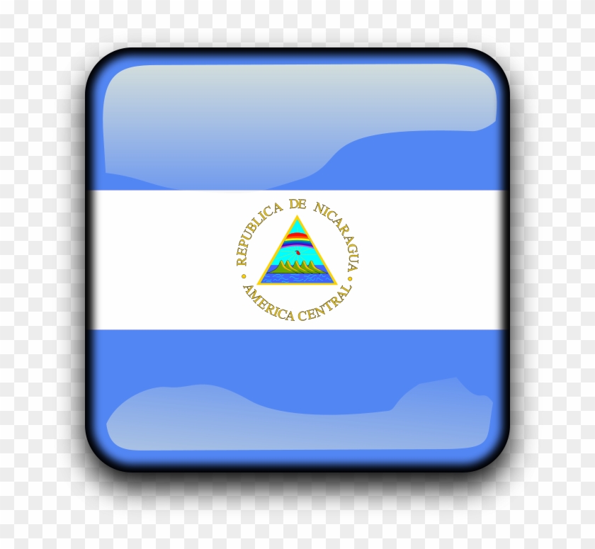 This Free Clip Arts Design Of Flag Of Nicaragua - Nicaragua Flag #912728