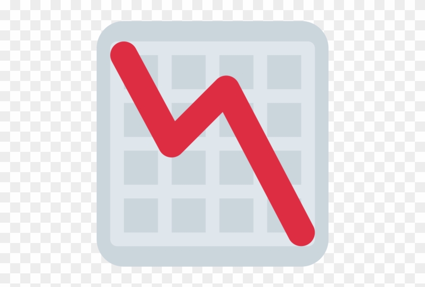 Chart, Down, Graph, Trend, Decrease Icon - Graph Down Emoji #912737