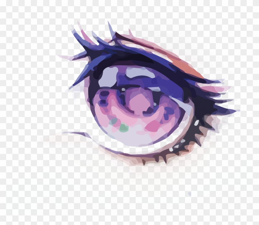 Eye Watercolor Painting - Anime Watercolor Eye #912835