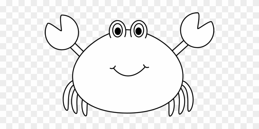 Hermit Crab Clip Art At Clker Vector Royalty - Black And White Crab #912842