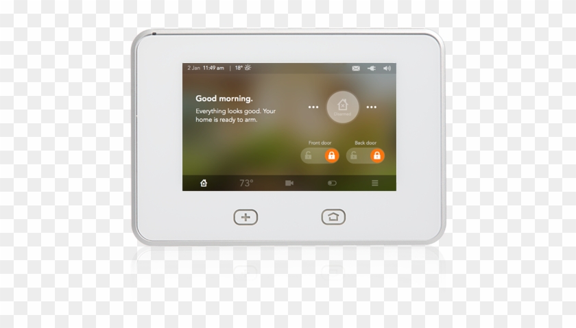 You Can Easily Open And Close Your Garage Door From - Vivint Sky Panel #912901