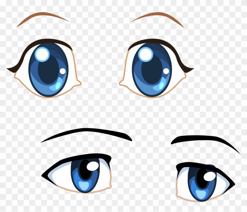 Eye Stickersanime - Eyes Vector #912997