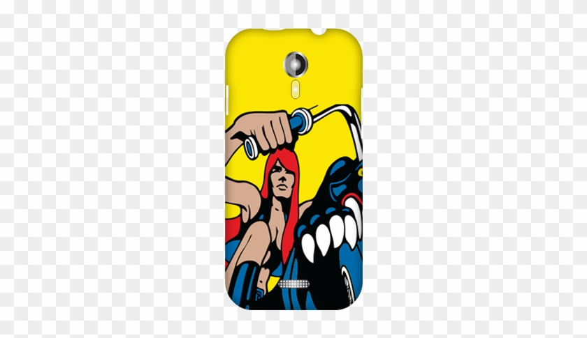 Lady Bike Micromax A117 Mobile Cover - Collage #913037