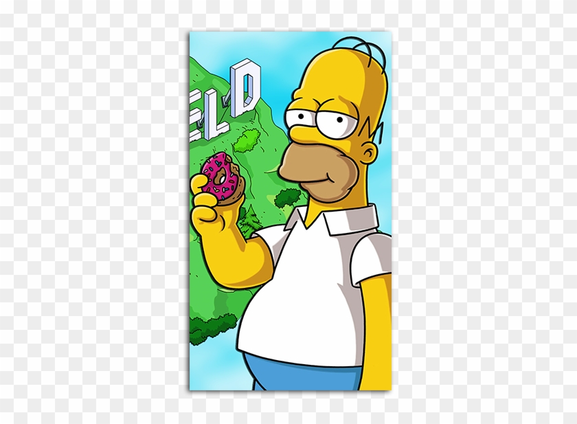 Homer Simpson Hd Wallpaper For Your Mobile Phone Spliffmobile - Homer Simpson #913066