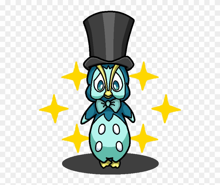 Shiny Prinplup Playboy Penguin By Shawarmachine - Looney Tunes Playboy Penguin #913134