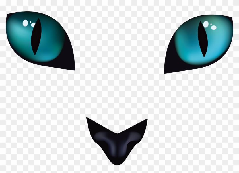 Horrible Black Cat Eyes - Cat Eye Png #913147