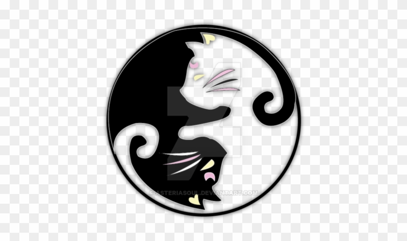 Hd Neko Clan Logo - Cat Yin Yang #913209