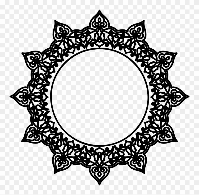 Medium Image - Circle Frame Clip Art #913255