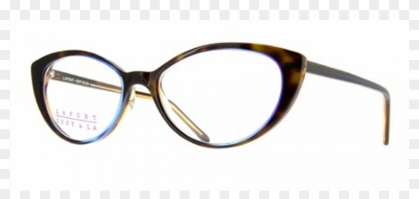 Tortoise 349 Cat Eye Glasses - Lafont Hype Eye Glasses Color 795 Pink #913288