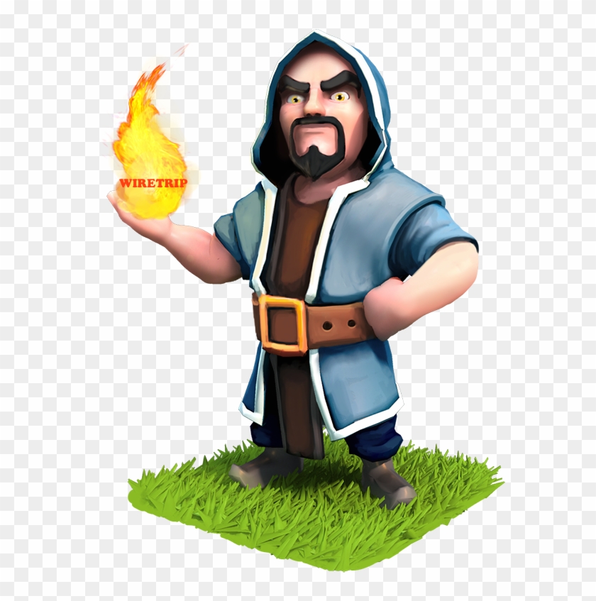 A Clan To Be In - Clash Royale Fire Wizard #913418