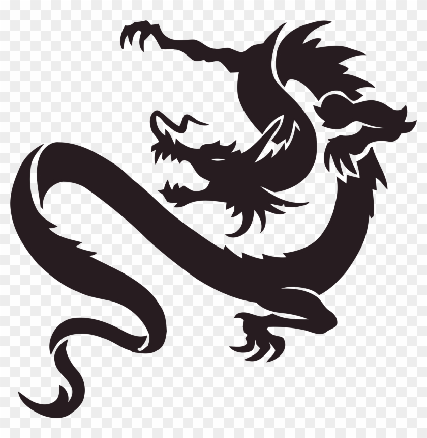Fist Free Vector Download For Commercial Use - Small Japanese Dragon Tattoo #913474