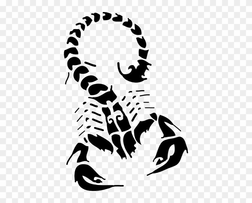 Scorpion Clipart Stencil - House Of The Scorpion #913591