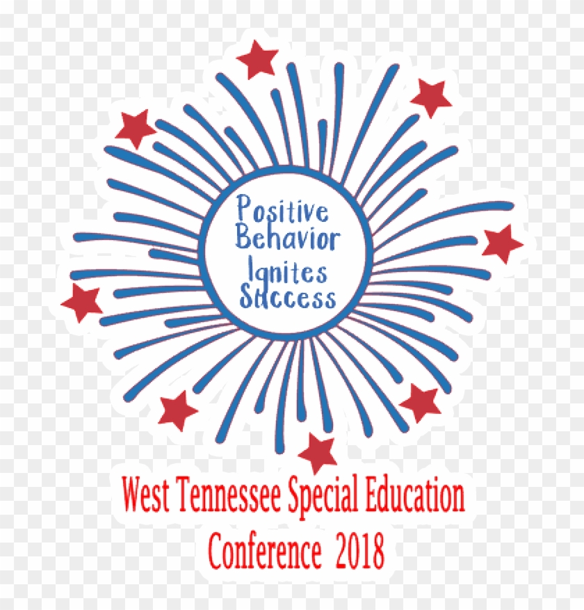 West Tennessee Special Education Conference - Fireworks Monogram #913614