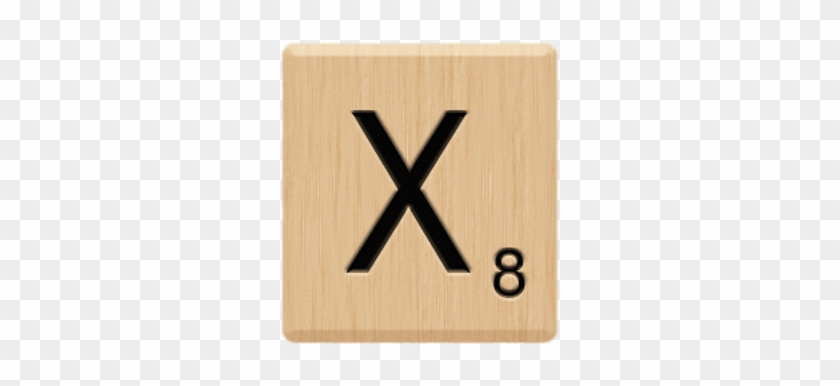 Scrabble Tile X - Iphone X #913891