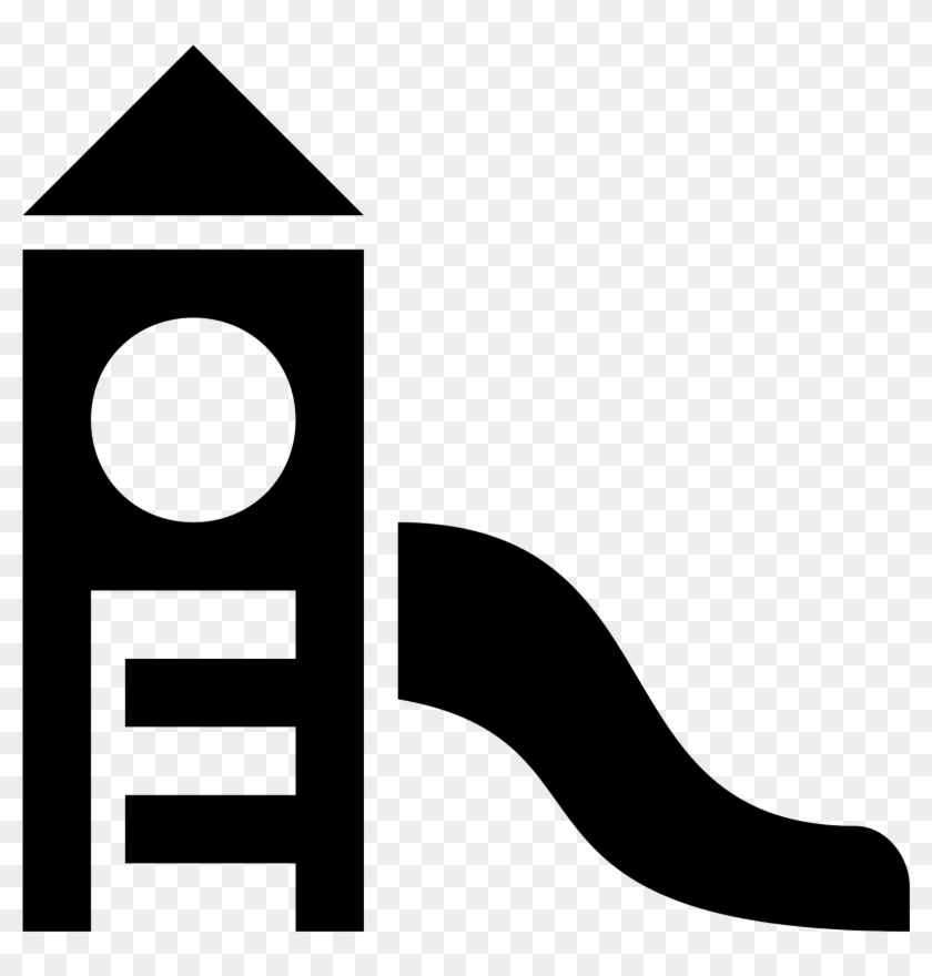 The Generic Playground Setup, An Angled Ladder Leading - Playground Icon #914003