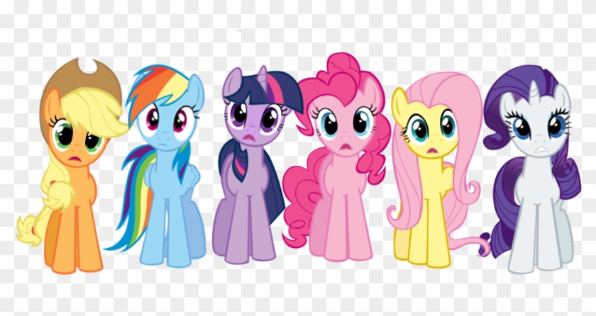Mane Six Shocked By Blanconeitoor - 5 Seconds Of Summer #914015