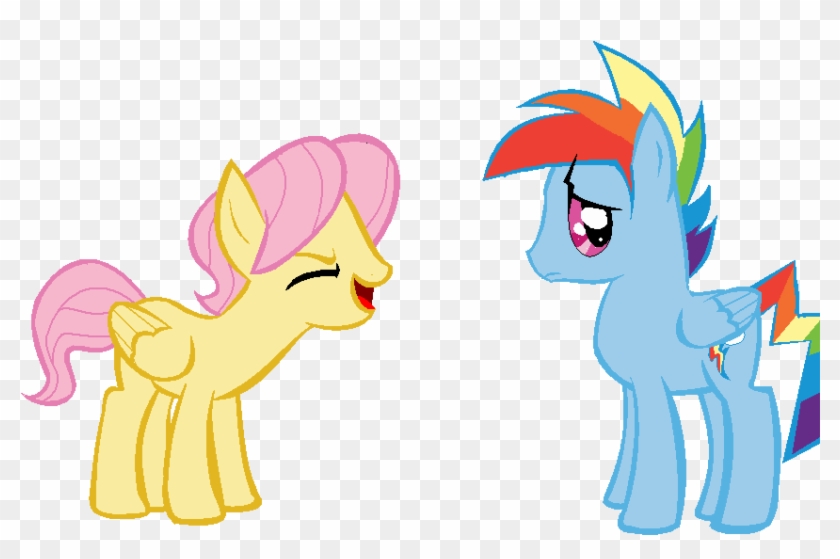 Xoxpeaceheartxox, Butterscotch, Fluttershy, Rainbow - Mlp Rainbow Blitz And Fluttershy #914045