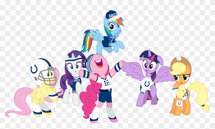 Mane Six Super Bowl Cheer 2 By Jeatz-axl - Mane Six Super Bowl Cheer 2 By Jeatz-axl #914094