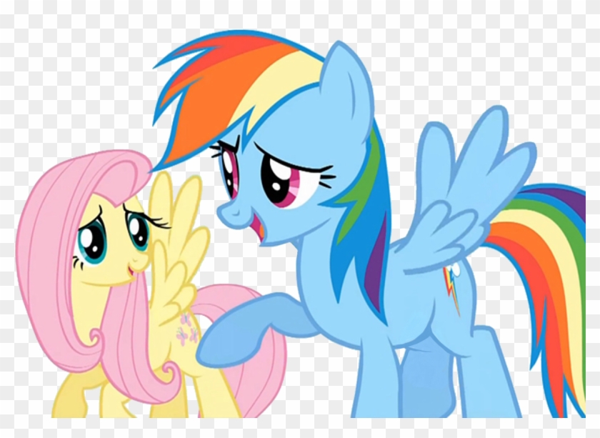 Fluttershy And Rainbow Dash Goin For House Keeping - Rainbow Dash #914113