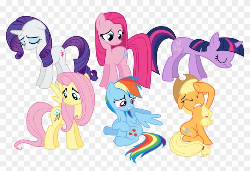 Porygon2z, Bad End, Fluttershy, Mane Six, Miserable, - Rainbow Dash Fluttershy Cutie Mark #914125