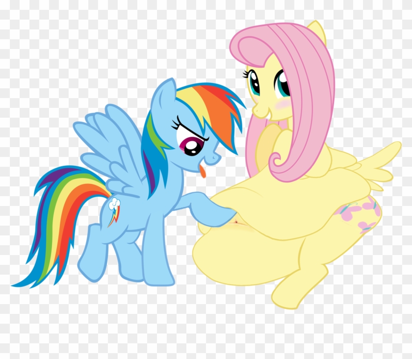 Rainbow Dash And Fluttershy Play Amnesia - Friendship Is Magic Rainbow Dash #914139