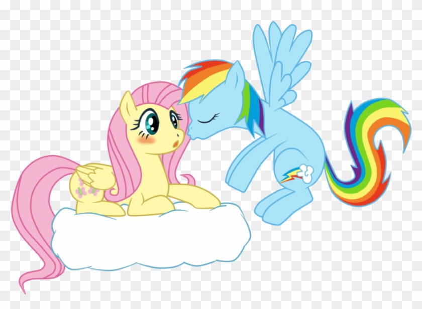 Fluttershy And Rainbow Dash By Dagilityrei On Deviantart - Cartoon #914170