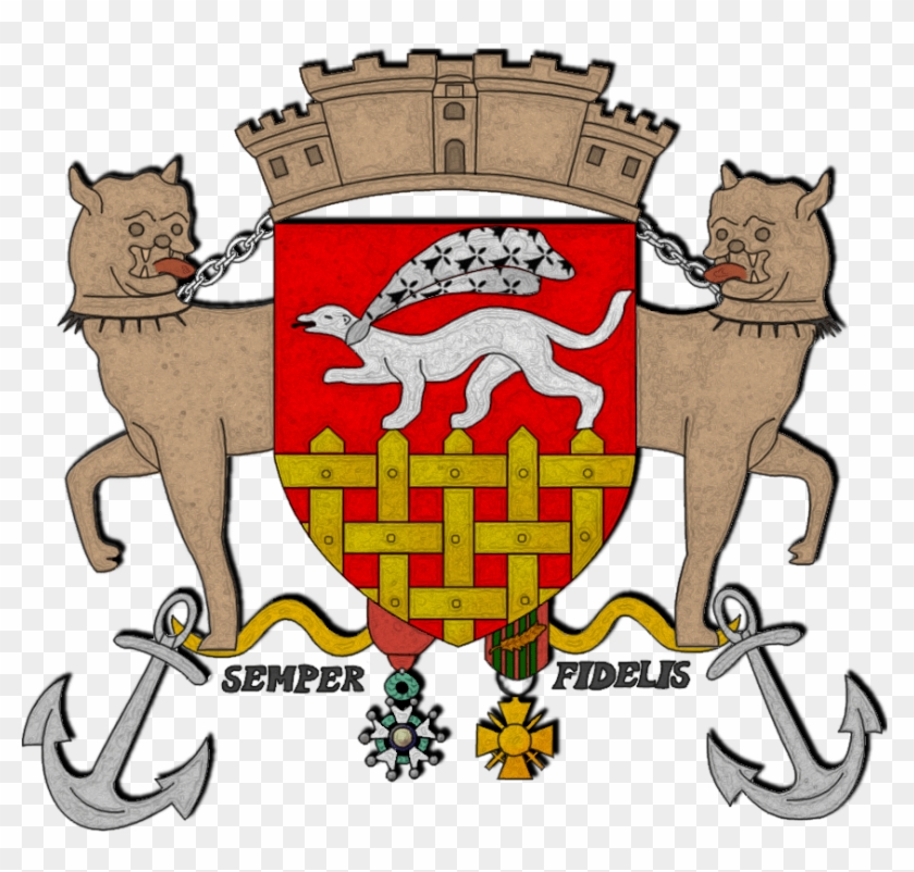Marine Corps Globe And Anchor Clip Art - Logo Ville De Saint Malo #914194
