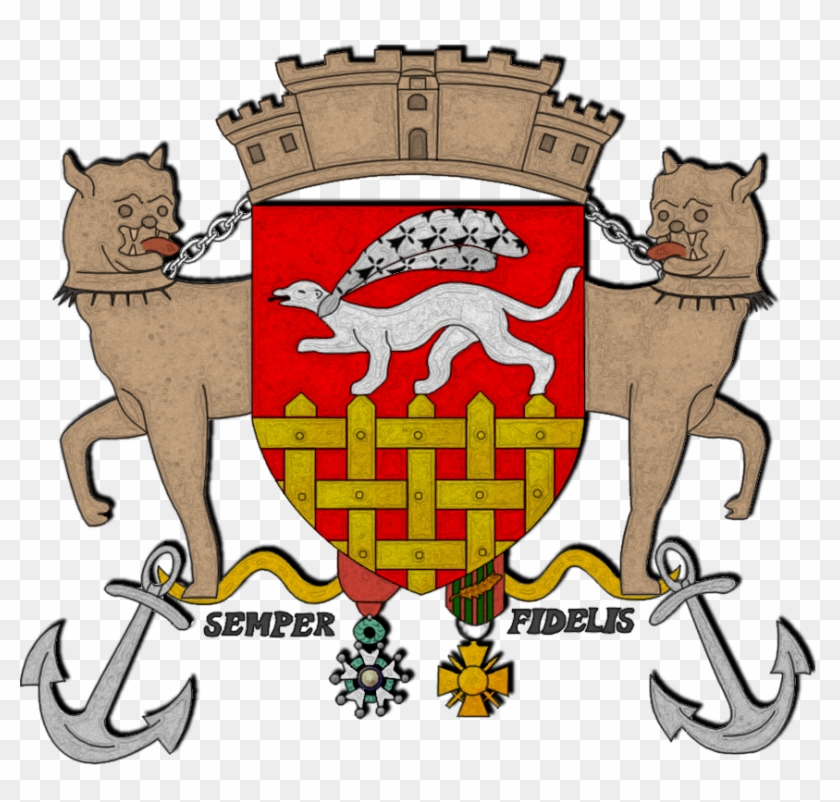 Marine Corps Globe And Anchor Clip Art - Logo Ville De Saint Malo #914194