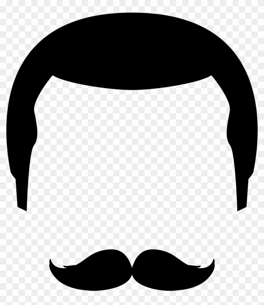 Moustache Clipart Svg - Moustache #914234