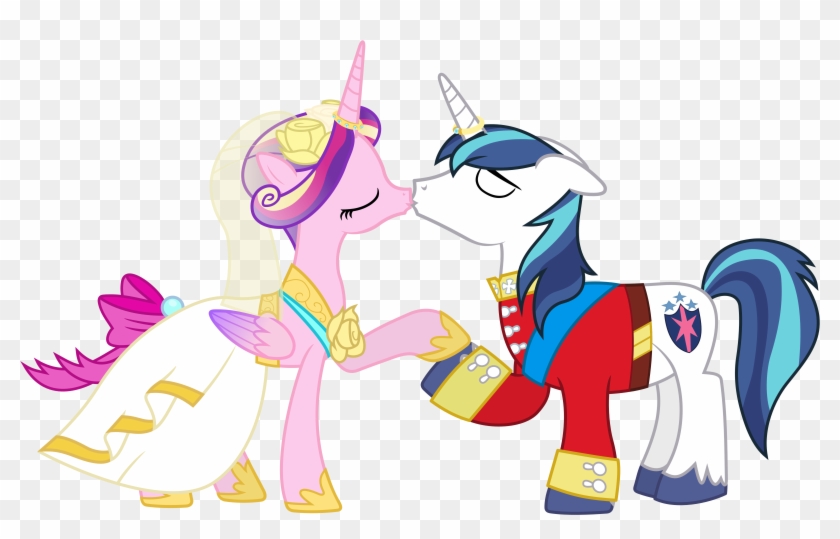My Little Pony Cadence And Shining Armor Wedding - Mlp Princess Cadence Wedding #914254