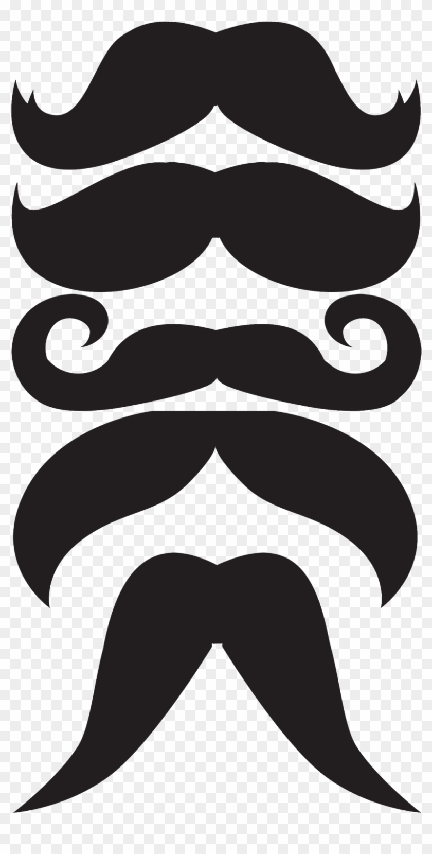 Mustaches - Moustache Photobooth À Imprimer #914241