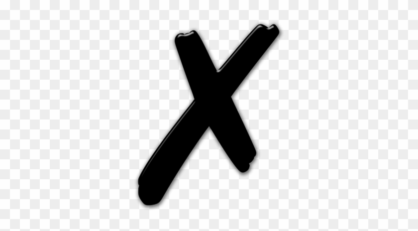 Wrong Cross Clipart Black And White - X Mark #914266