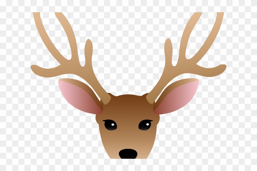 Doe Head Cliparts - Deer Head Clipart #914279