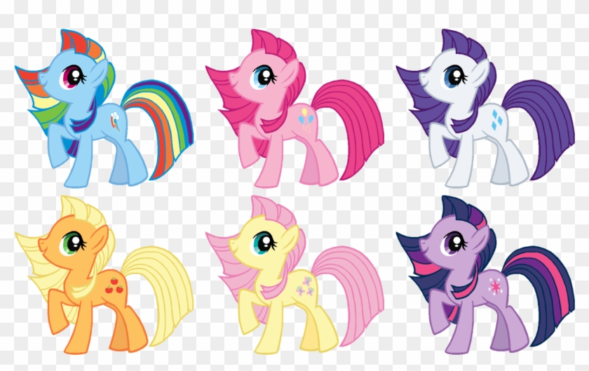 Colossalstinker, Color Edit, Fluttershy, Mane Six, - Rainbow Dash Pinkie Pie Color #914283