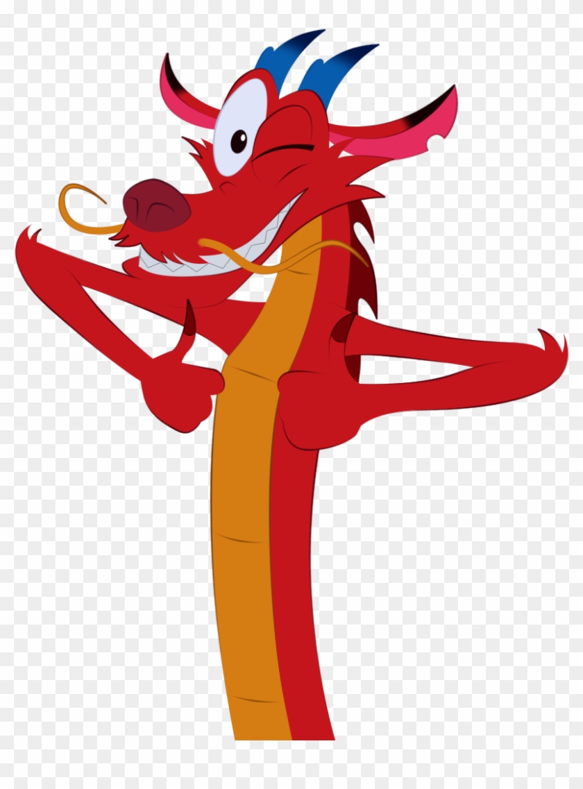 Mushu By Gennbu Mushu By Gennbu - Mushu Mulan Png #914306