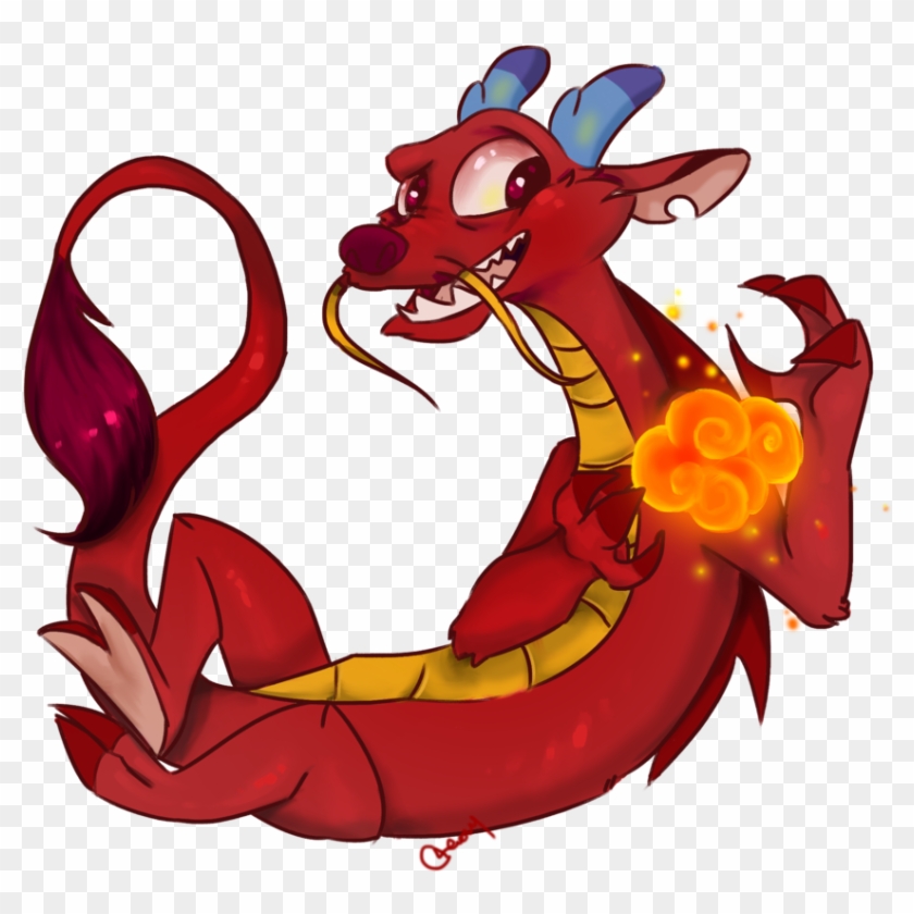 Mushu 'beyond Your Mortal Imagination' Commission By - Cartoon #914327