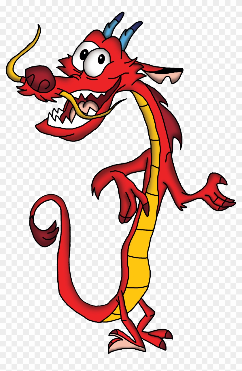 Mushu Drawing - Cartoon #914353