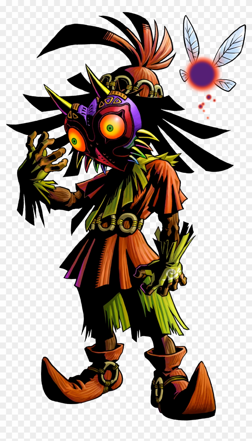 Skull Kid, Majora's Puppet, The Main Villan Who Stole - Link Zelda Majoras Mask #914375
