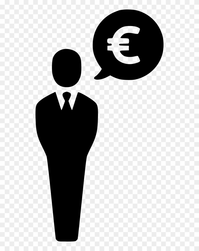 Euro Businessman Earnings Salesman Comments - Sign #914384