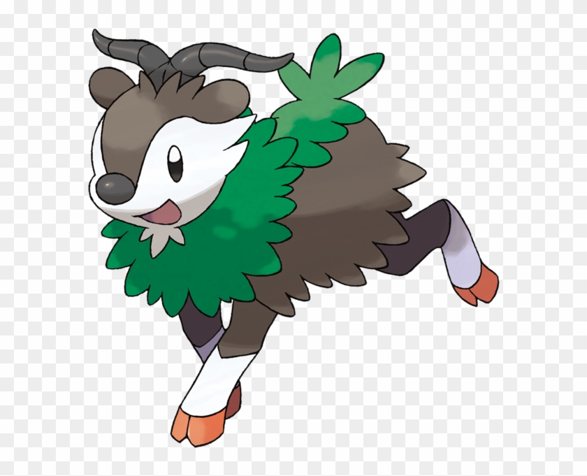 Skiddo / Gogoat After The Billy Goats Gruff - Pokemon Gogoat Pre Evolution #914396