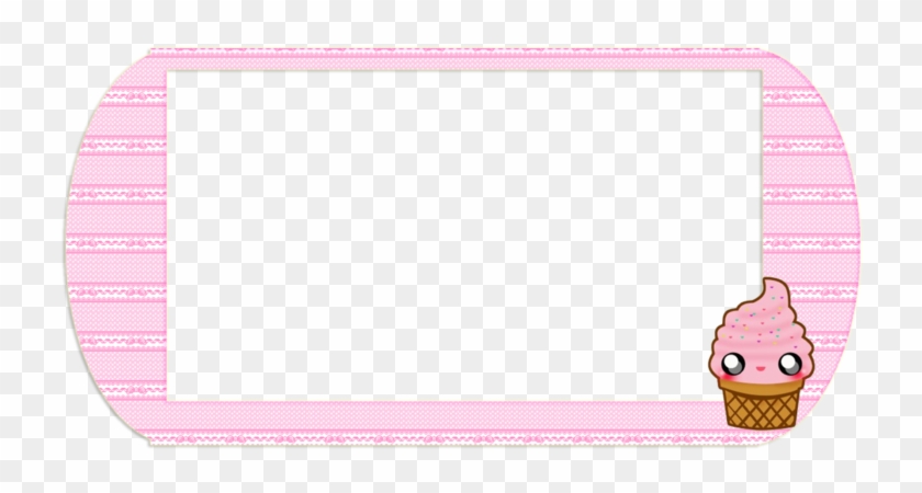 Paper Material Picture Frames - Cute Ice Cream #914404