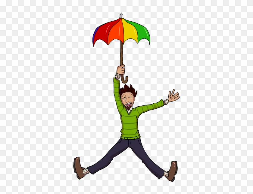 Here, Have The Umbrella Salesman Float Gently Down - Umbrella #914419