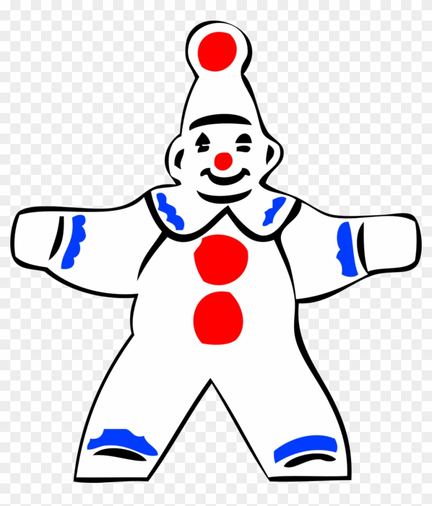 Simple, Outline, People, Clown, Figure, Face, Automatic - Clown Clipart Simple #914492