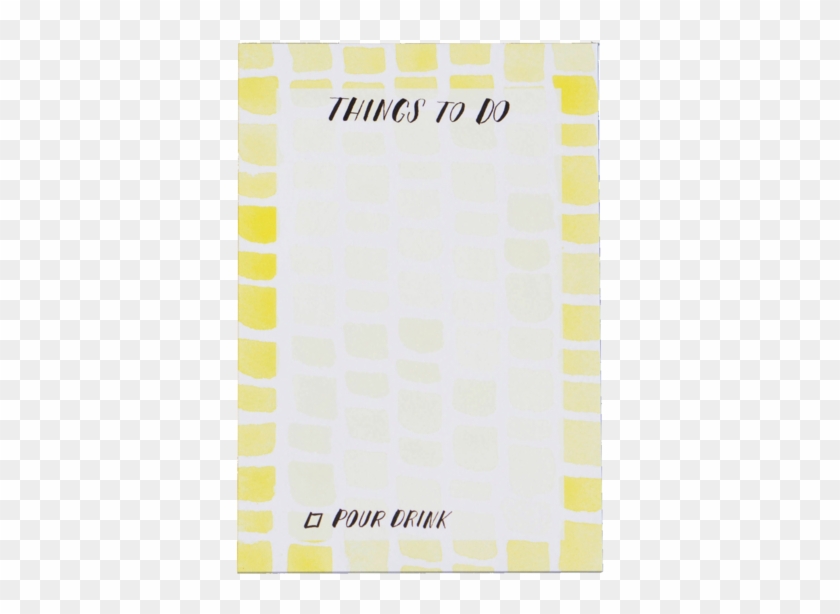 Pour Drink Notepad - Paper #914545
