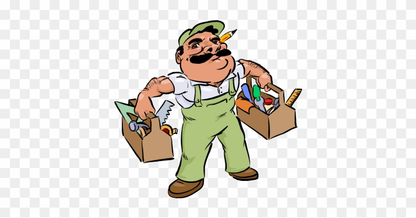 Nice Cartoon Maintenance Man Maintenance Service Request - Repair Man #914747