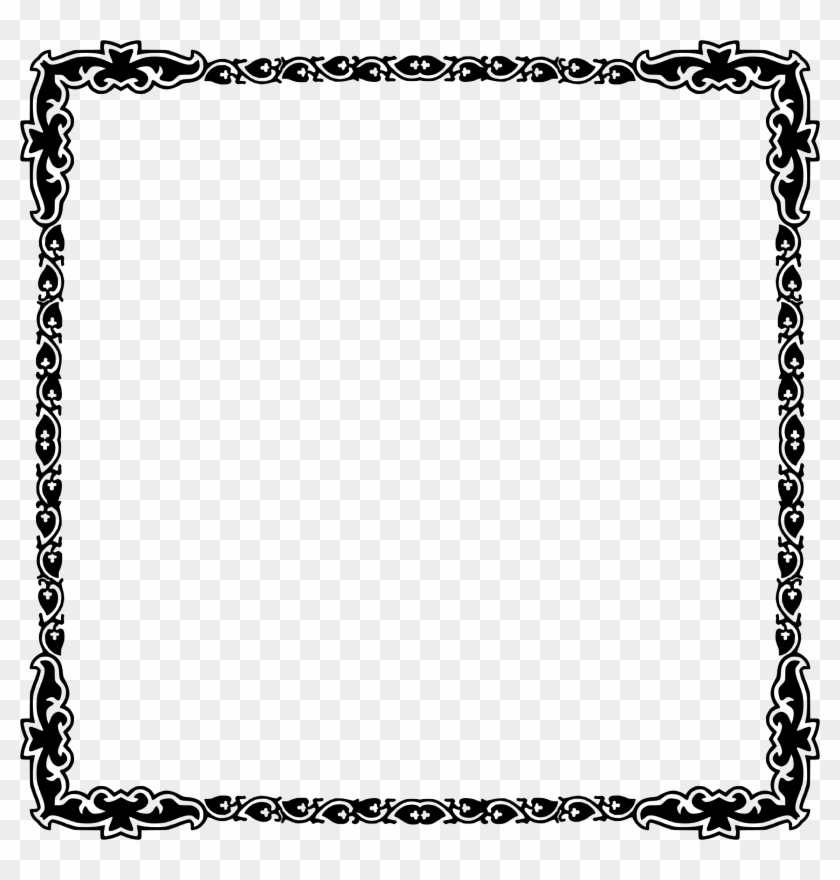 Art Deco Frame - Borders For Word Documents #914757