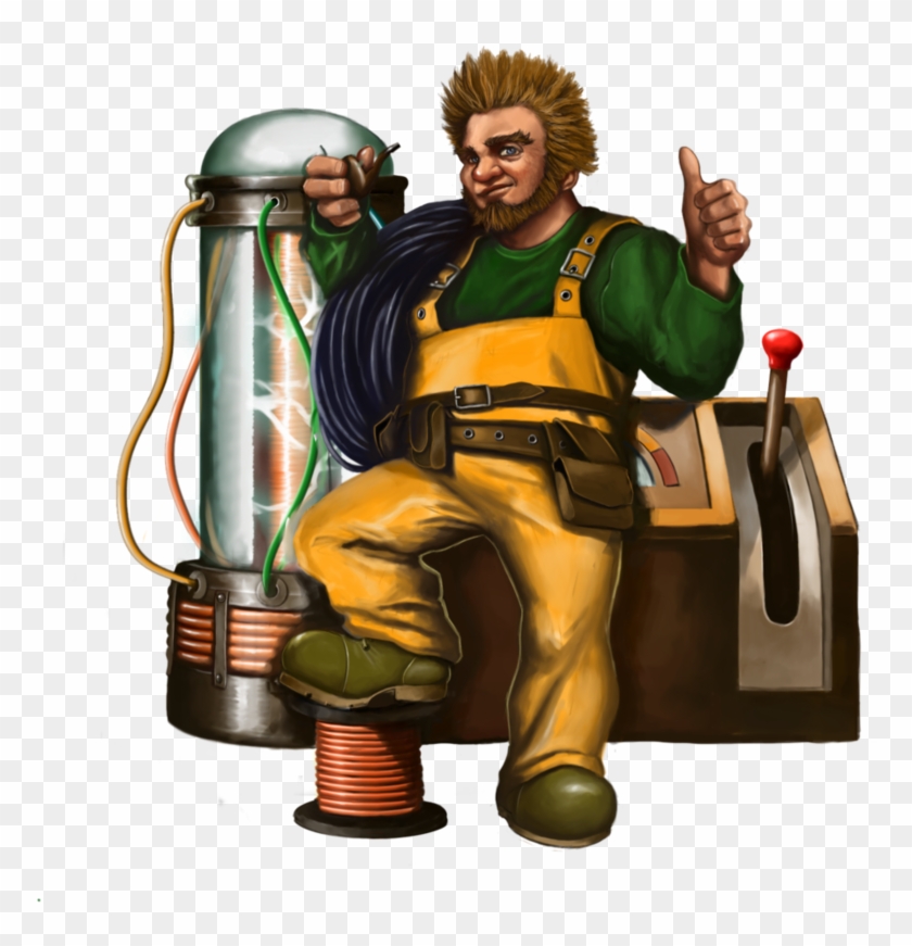 Dwarf-electrician By Werlioka - Illustration #914829