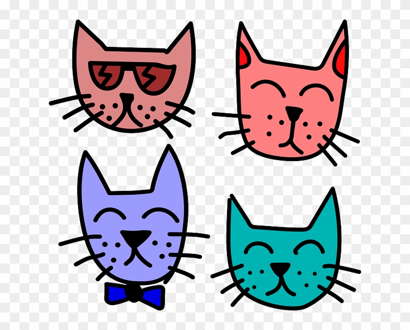 Graffiti, Cat, Animals, Pets, Cartoon - Cats Clip Art #914833