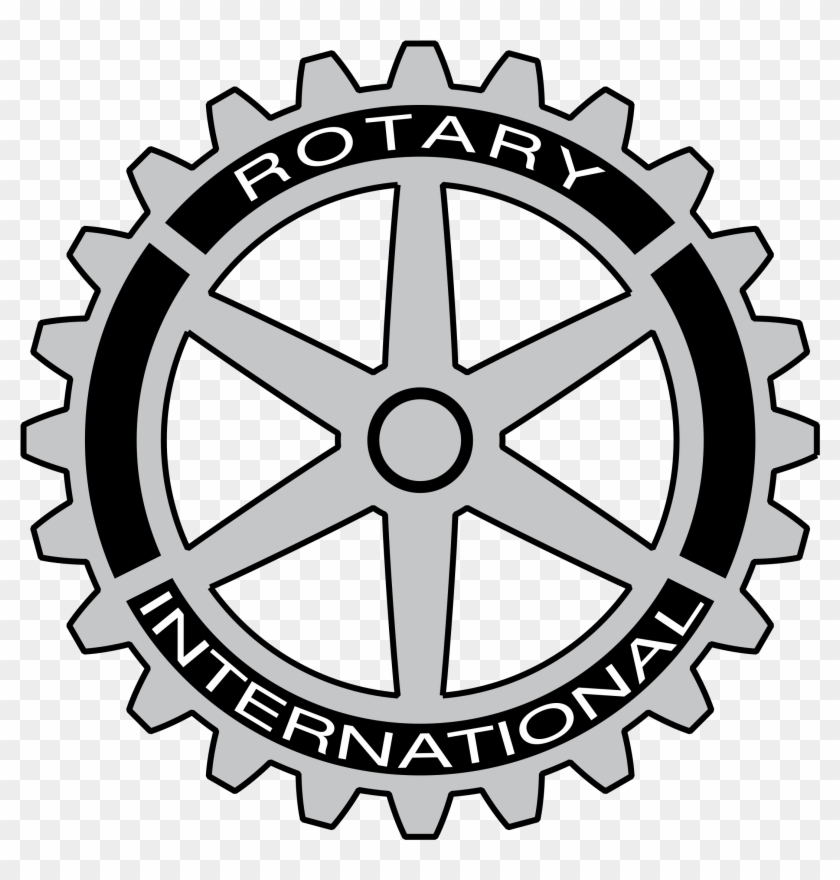 Rotary International Logo Black And White - Rotary Club #915056